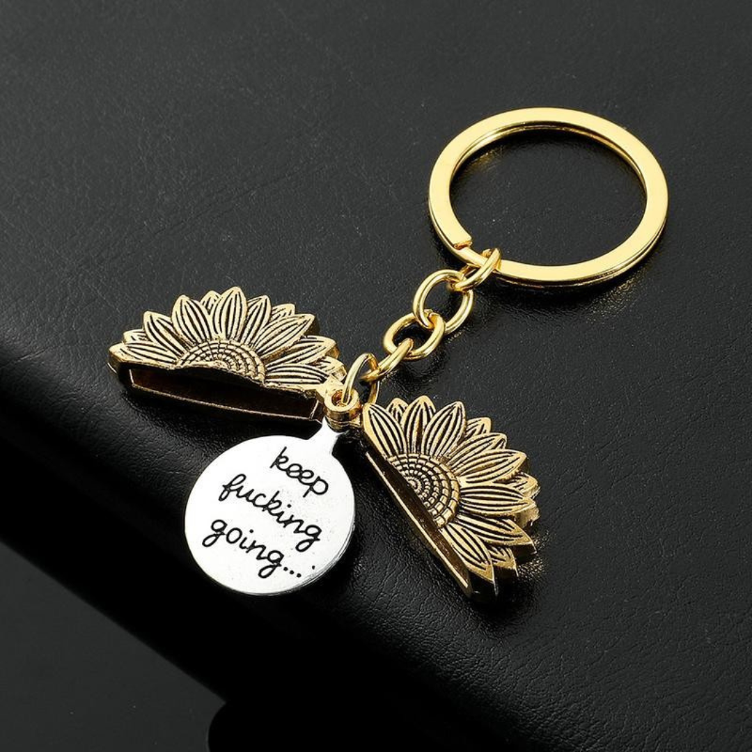 Sunflower Key Chain