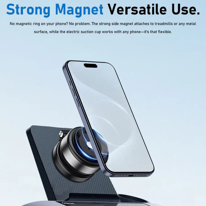 Foldable Portable Vacuum Magnetic Cell Phone Holder