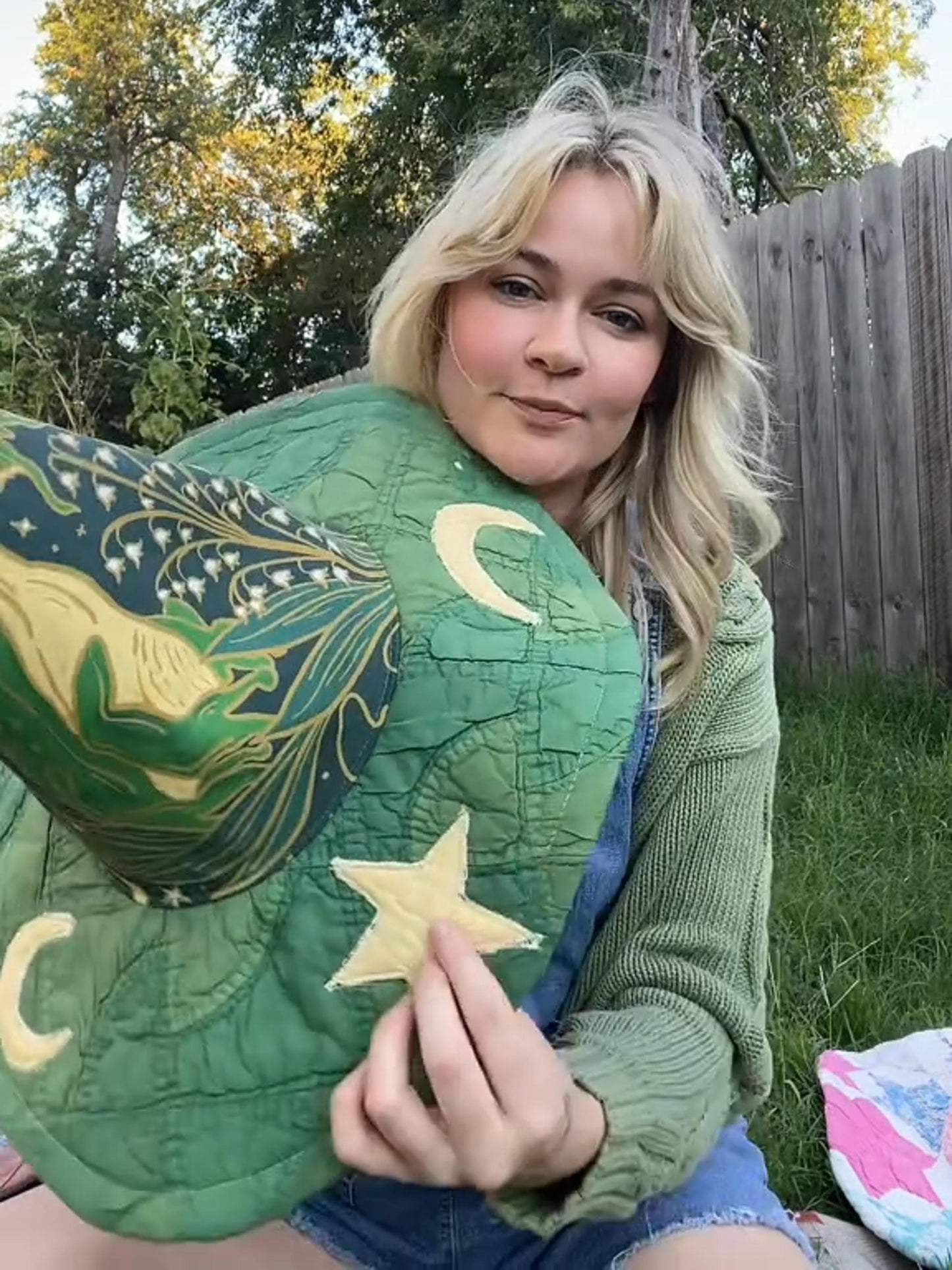 The Quilted Witch Hat | Handcrafted Folk Art Hat