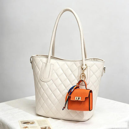 Mini Luxury Bag Keychain Charm