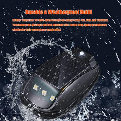 Solar Car Roof RGB Strobe Light