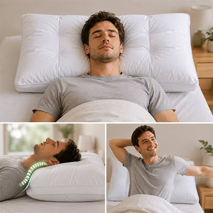 3D Bread Down Bed Pillows