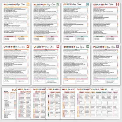 ADHD Cleaning Planner Bundle