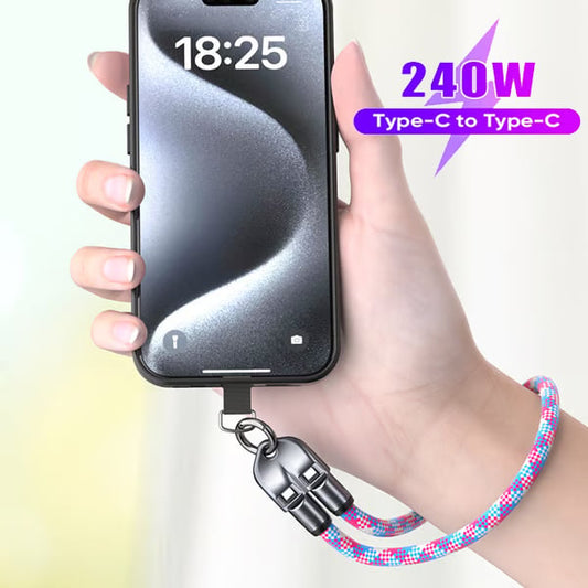 🔥240W USB-C Fast Charging Phone Lanyard