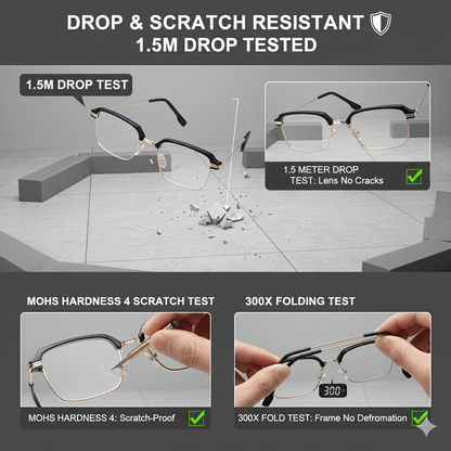 🔥Clearance Sale💖Frameless Smart Zoom Reading Glasses for Men & Women