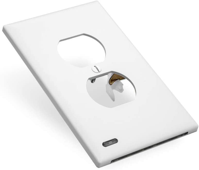 OUTLET WALL PLATE WITH LED NIGHT LIGHTS-NO BATTERIES OR WIRES [UL FCC CSA CERTIFIED] 1 Set ( 2 PCS )
