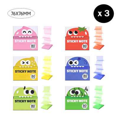 Monster Pop-Up Sticky Notes