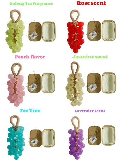 🔥Personalized Original Handmade Crystal Grape Soap Gentle Cleansing Soap  (Single string: 25 pieces)