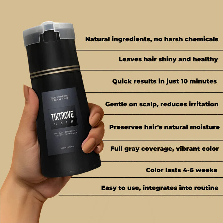 NovaHair Instant Dye Shampoo