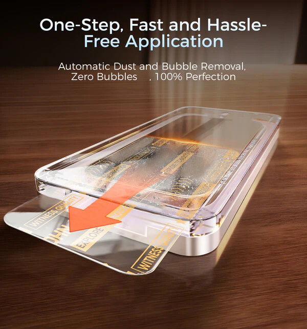 TIKTROVE 3rd Generation Screen Protector - Automatic Dust Free Eco-Friendly Protection