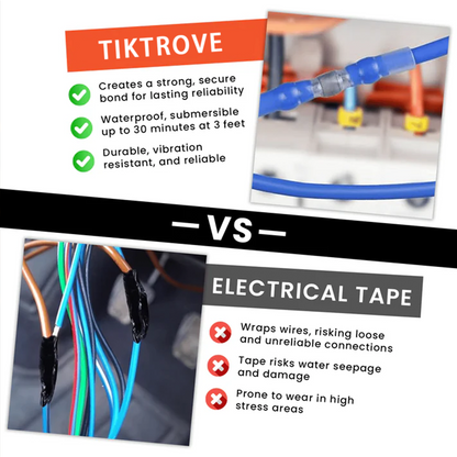 Tiktrove Waterproof Solder Wire Connector Kit
