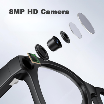 Tiktrove AI Smart Camera Glasses