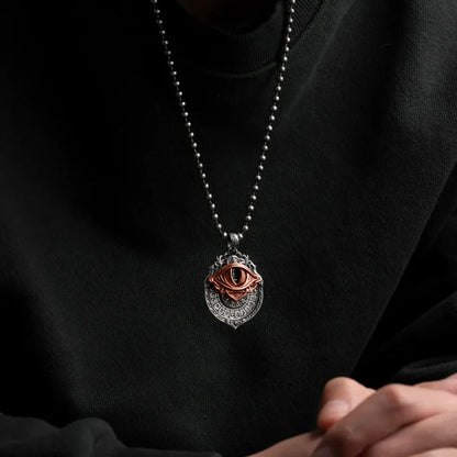 🔥👁️‍🗨️Handmade Tarot Vision Pendant: Connect to Cosmic Wisdom Anytime(✨Comes with instruction manual)