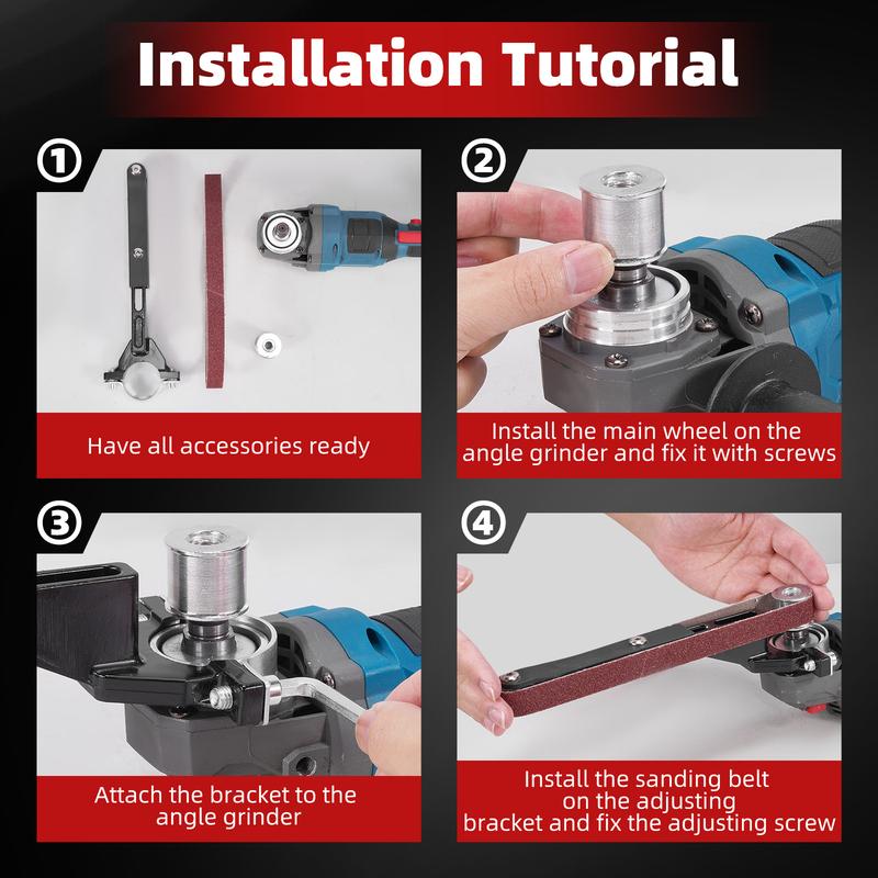 Tiktrove® Angle Grinder Belt Sander Attachment