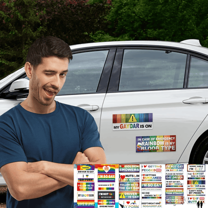 10 Pcs Funny LGBT Stickers Set🌈