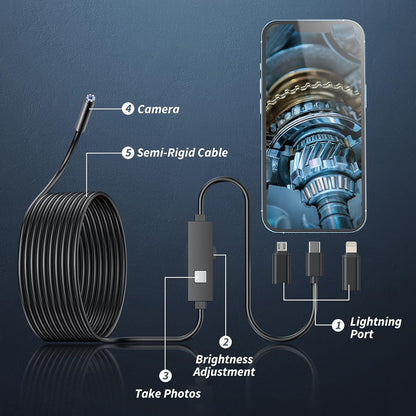 🔎 Plug-and-Play Endoscope Camera
