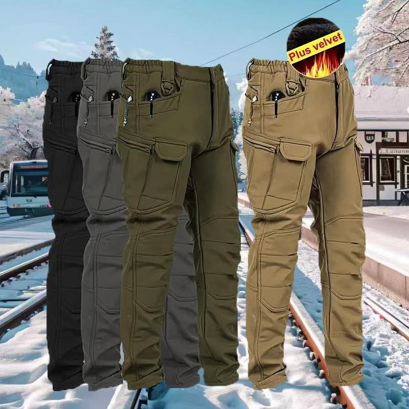 ⏳🔥Men's Windproof & Warm Outdoor Military Tactical Pants