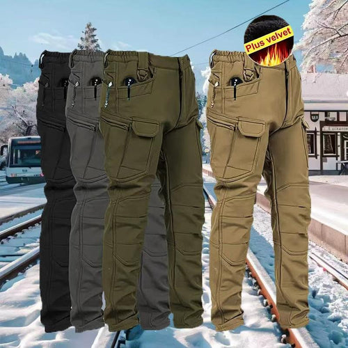 ⏳🔥Men's Windproof & Warm Outdoor Military Tactical Pants