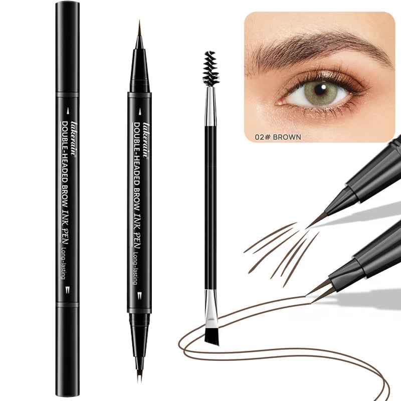 Achieve Perfect Brows Instantly-2-in-1 Dual-Ended Eyebrow Pen