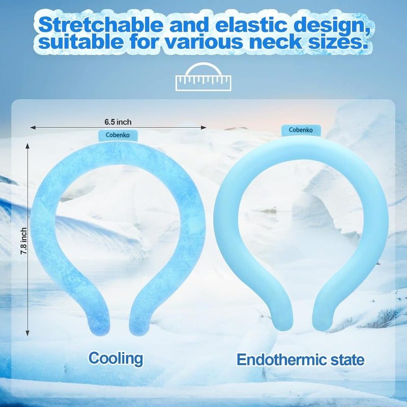 Reusable Cooling Neck Ring – Long-Lasting Sweat-Free Relief