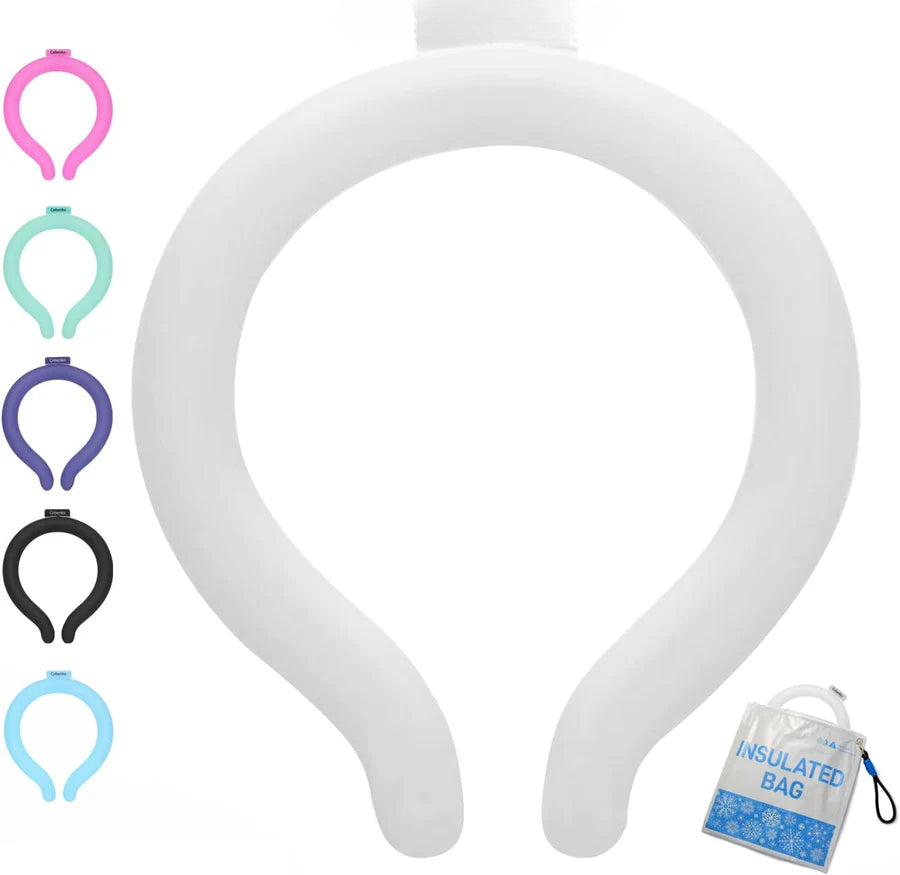 Reusable Cooling Neck Ring – Long-Lasting Sweat-Free Relief