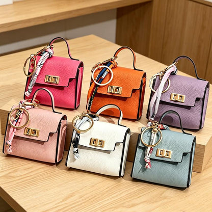 Mini Luxury Bag Keychain Charm