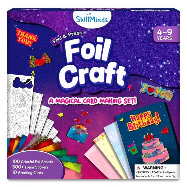 Foil Art & Craft Activity 🤲💓No Mess Art Kit