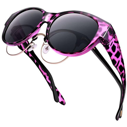 2025 New Polarized UV400 Protection Trendy Round Cat-eye Sunglasses ️