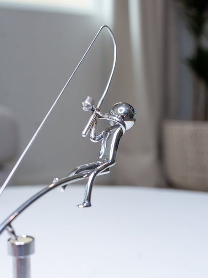 🎣The Fisherman Balancing Sculpture