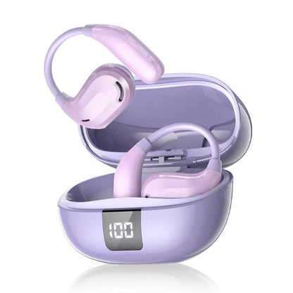 Hi-Fi Sports Bluetooth 5.4 Ear-Hook Headphones with Noise Cancelling