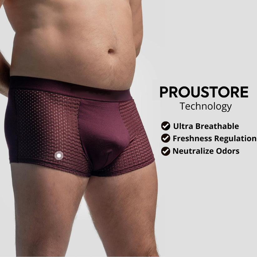 FIBRE BOXER SHORTS - FOR ALL-DAY COMFORT