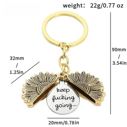 Sunflower Key Chain