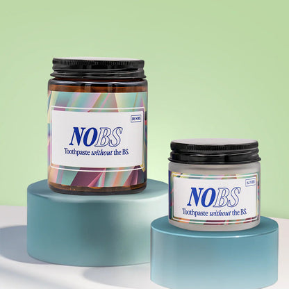NOBS Toothpaste Tablets - Nano Hydroxyapatite, Fluoride Free