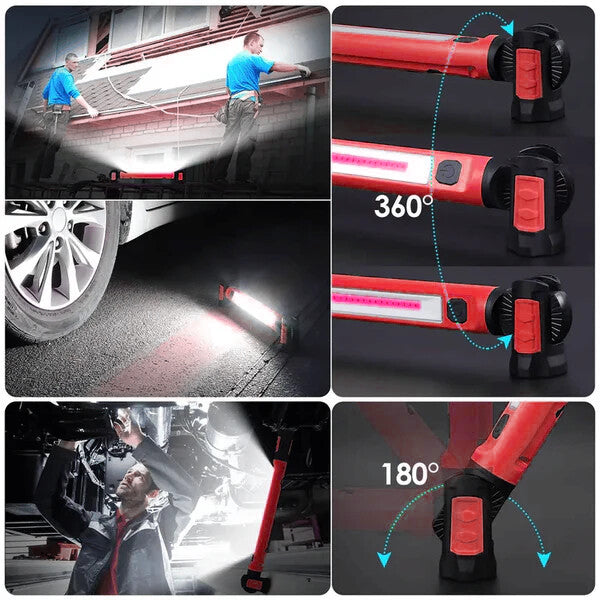 🔥🔦3000 Lumens Rechargeable Work Light