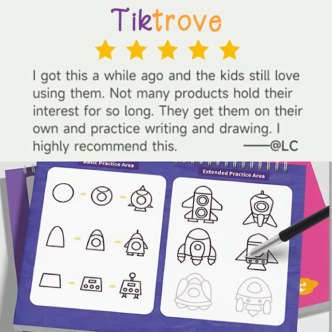 Tiktrove Workbook: Fast-Track Young Minds