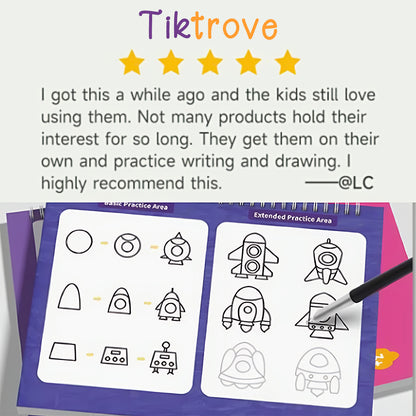 Tiktrove Workbook: Fast-Track Young Minds