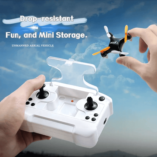 🎅 All-Ages Mini Drone with Easy Stunt Flights & 360° Tricks - Perfect Beginner-Friendly Flyer!