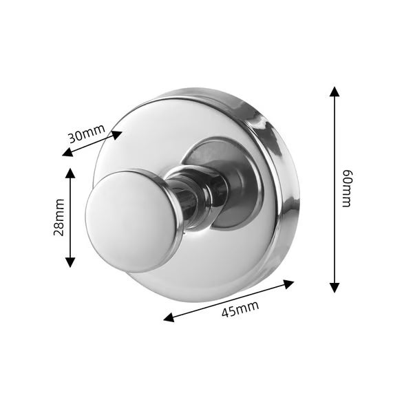 🔥 Stainless Steel Suction Cup Hooks (2X)