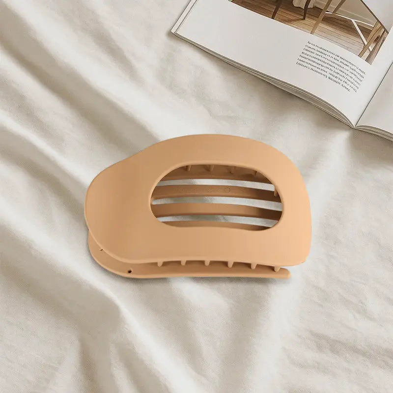 Effortless Style, Flawless Hold: No-Crease Matte Hair Clips(4-Piece Set)