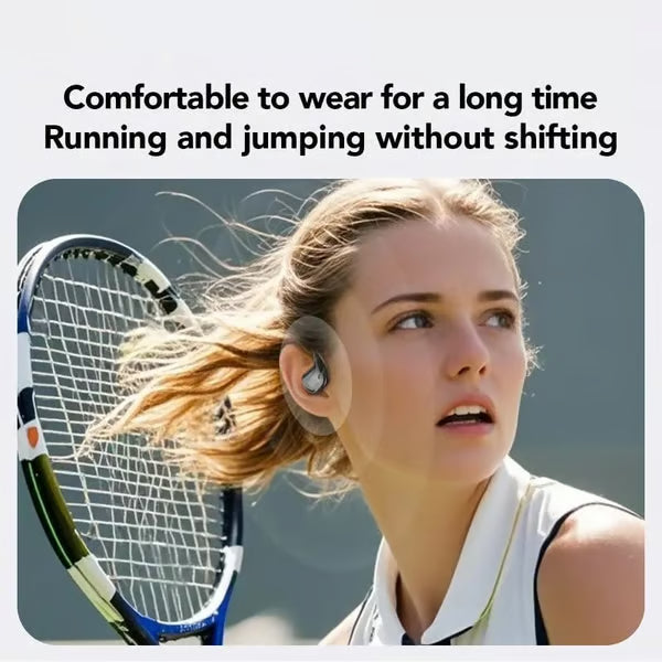 Hi-Fi Sports Bluetooth 5.4 Ear-Hook Headphones with Noise Cancelling