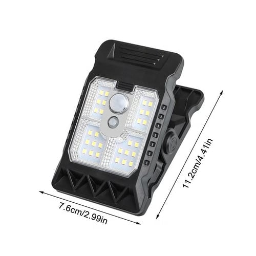 USB & Solar Powered Motion Sensor Clip Lights
