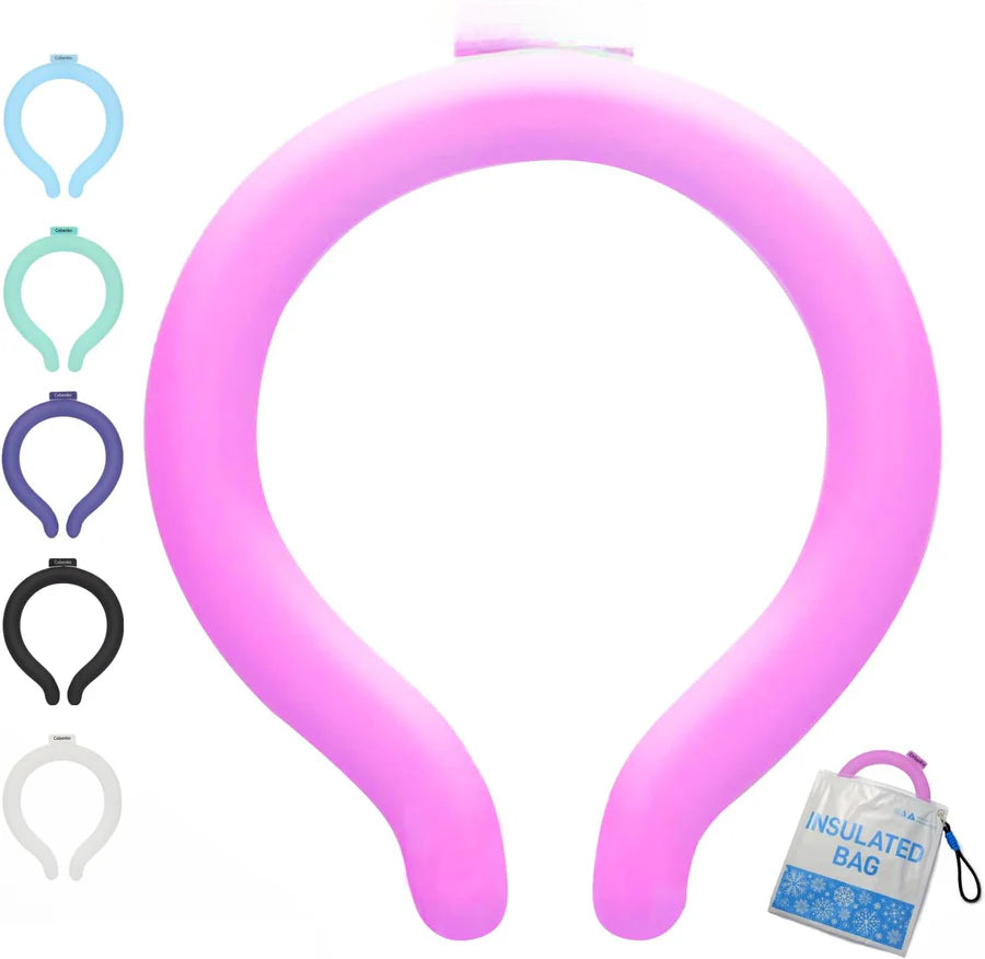 Reusable Cooling Neck Ring – Long-Lasting Sweat-Free Relief