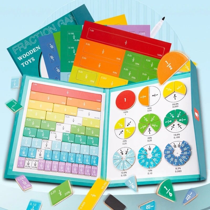 ⭐TIKTROVE Magnetic Math Master Set - 102 pcs!