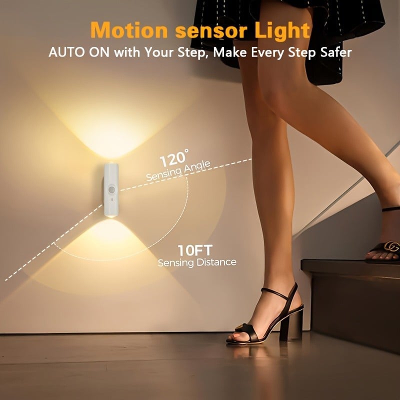 🎁⏳Rechargeable Smart LED Motion Sensor Ambient Light