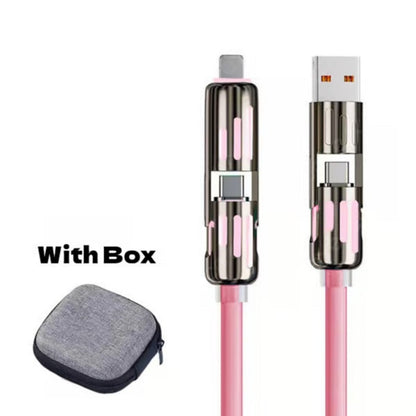 📲4-in-1 USB Charging Cable fast charging MAX 240W⚡