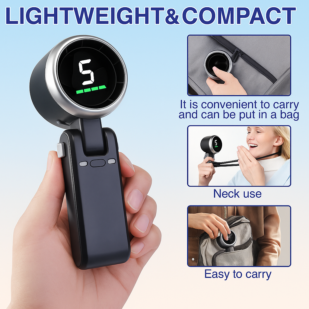 Portable Handheld Turbo Fan