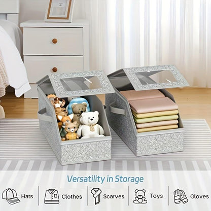Multifunctional Foldable Dust Hat Storage Box