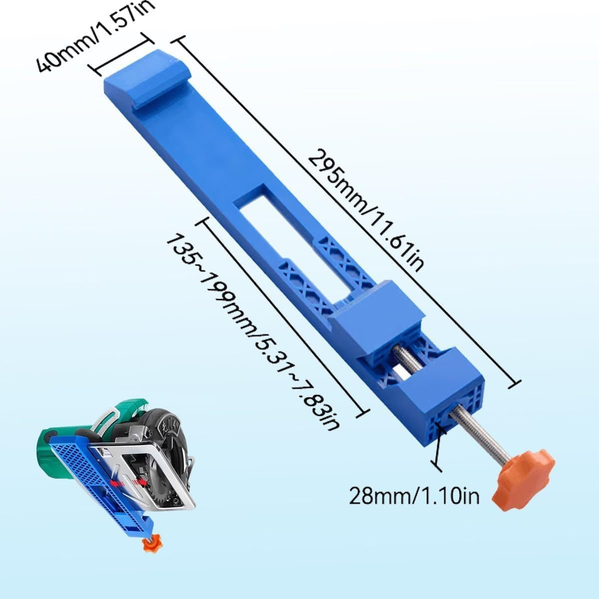 ⚒️Adjustable Cutting Machine Base Guide
