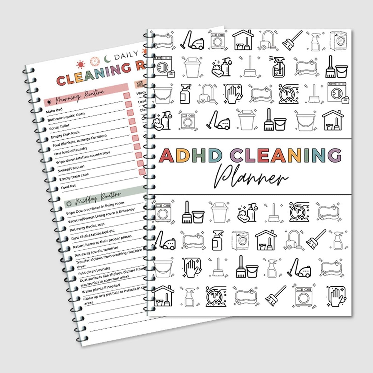 ADHD Cleaning Planner Bundle