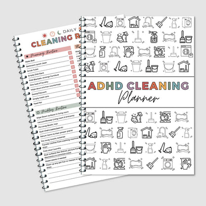 ADHD Cleaning Planner Bundle